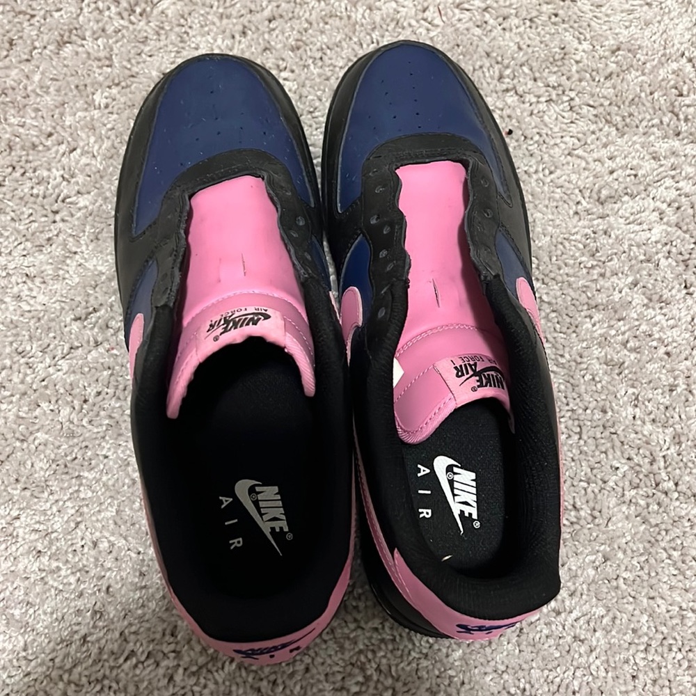 Nike Air Force 1 custom color way. Worn twice, not set on price dm to negotiate